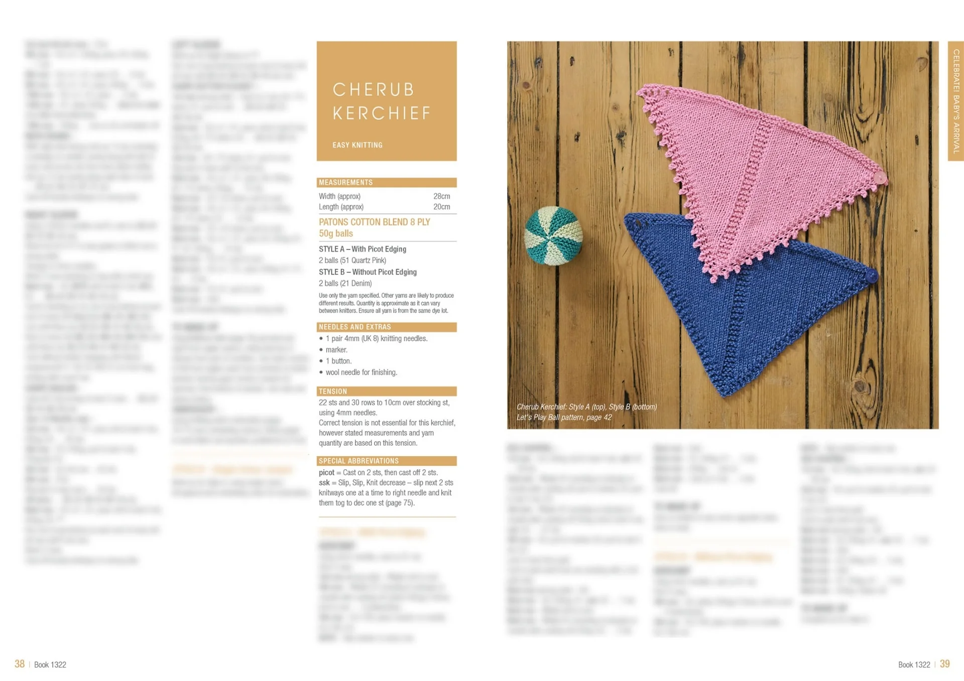 Patons Big Book Of Small Projects Knit 1322 - Image 20