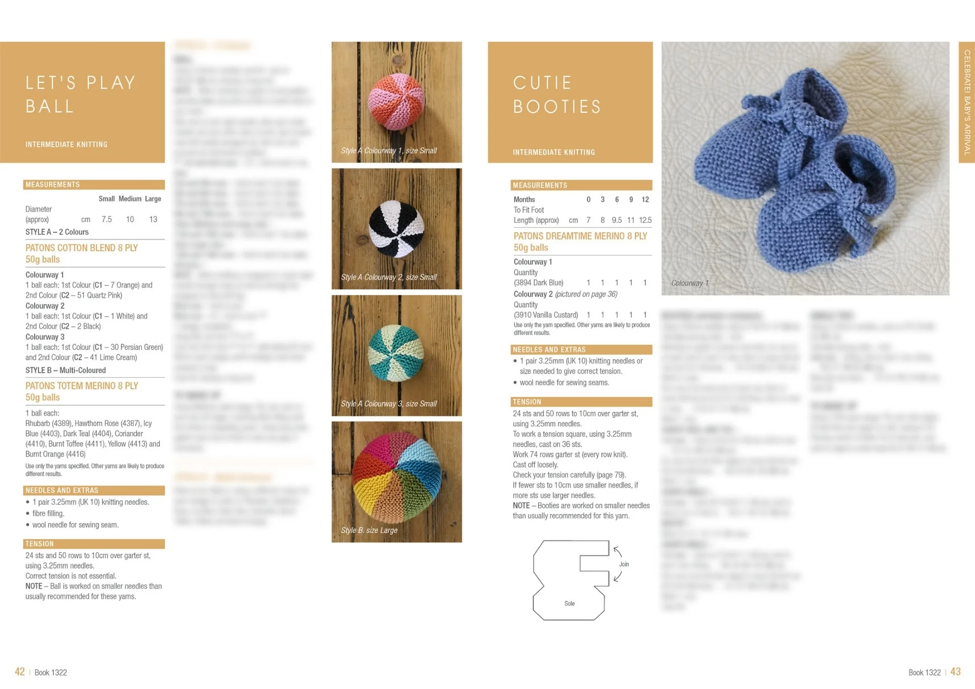 Patons Big Book Of Small Projects Knit 1322 - Image 22