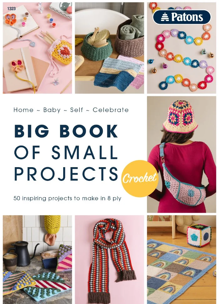 Patons Big Book Of Small Projects Crochet 1323