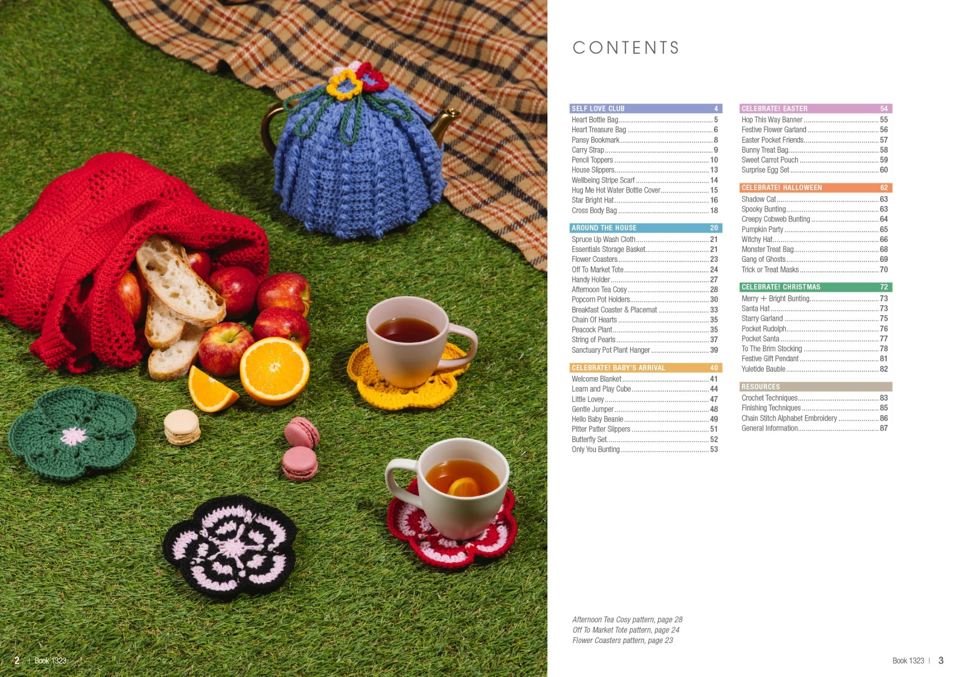Patons Big Book Of Small Projects Crochet 1323 - Image 2