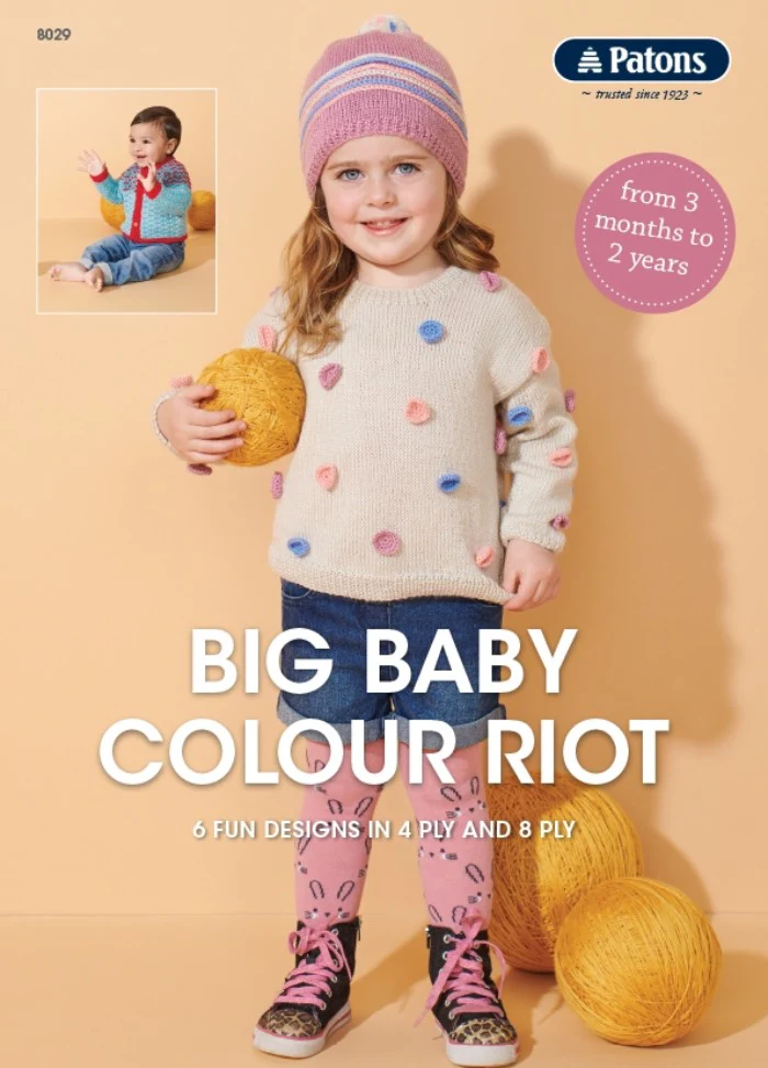 Patons Big Baby Colour Riot 8029