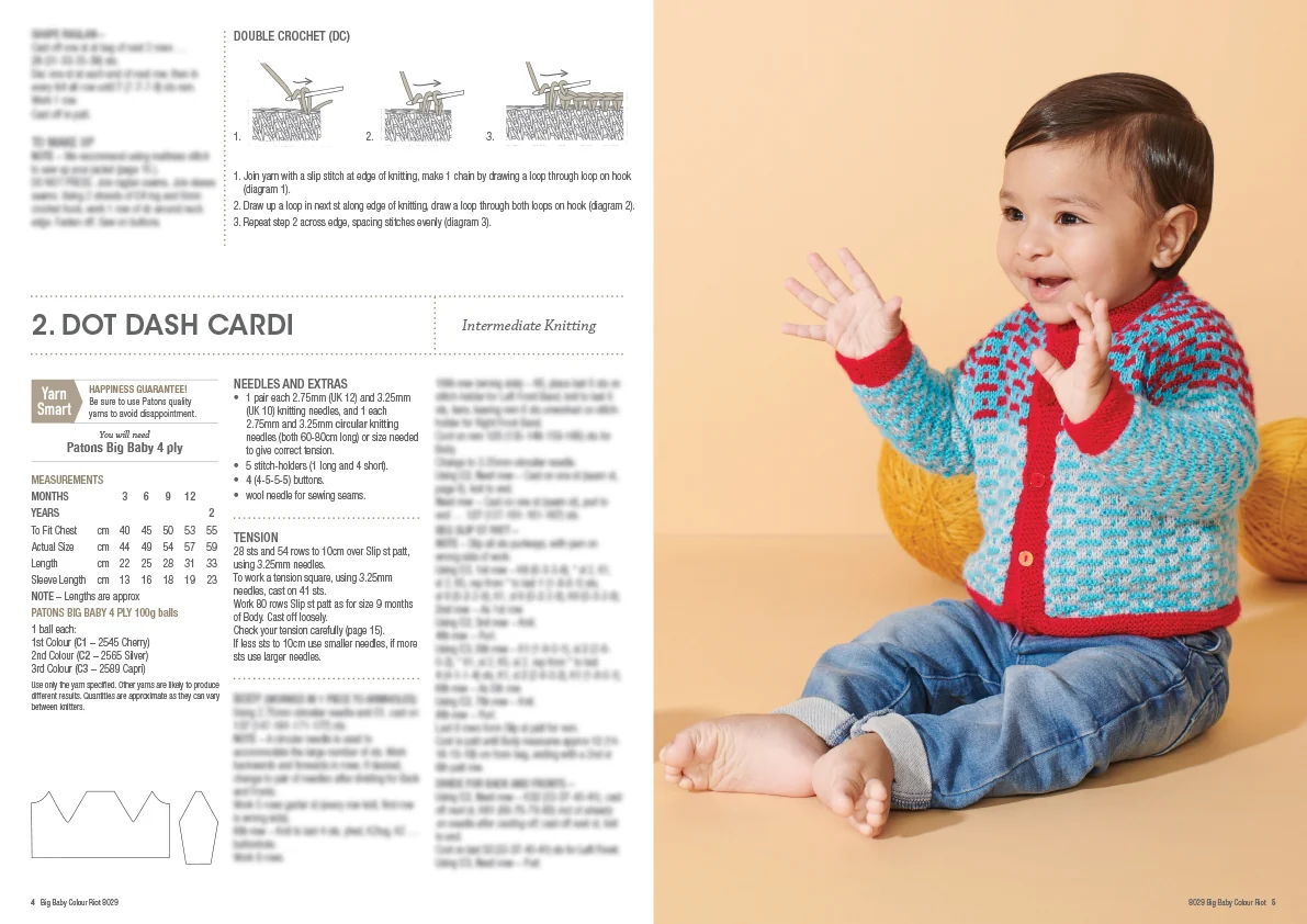 Patons Big Baby Colour Riot 8029 - Image 3