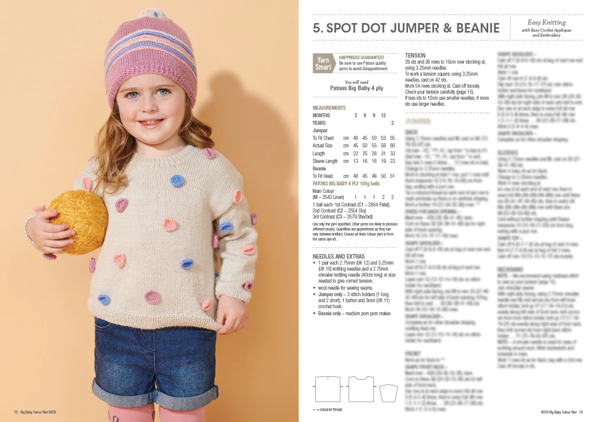 Patons Big Baby Colour Riot 8029 - Image 7
