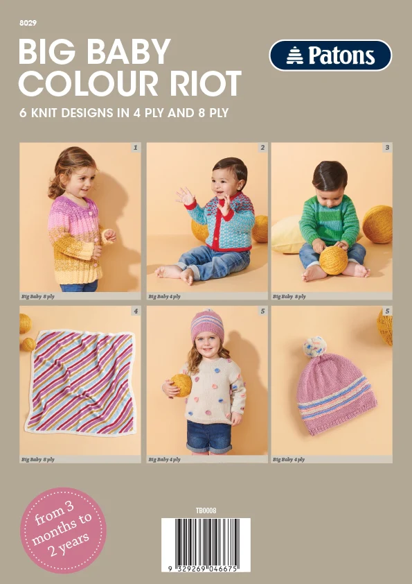 Patons Big Baby Colour Riot 8029 - Image 9