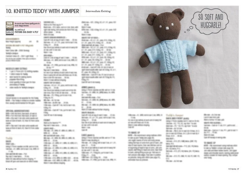 Patons Big Book Of Big Baby 1101 - Image 13