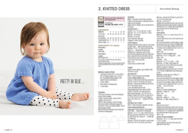 Patons Big Book Of Big Baby 1101 - Image 3