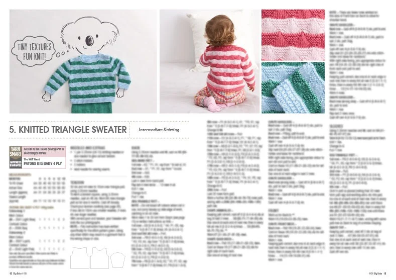 Patons Big Book Of Big Baby 1101 - Image 6