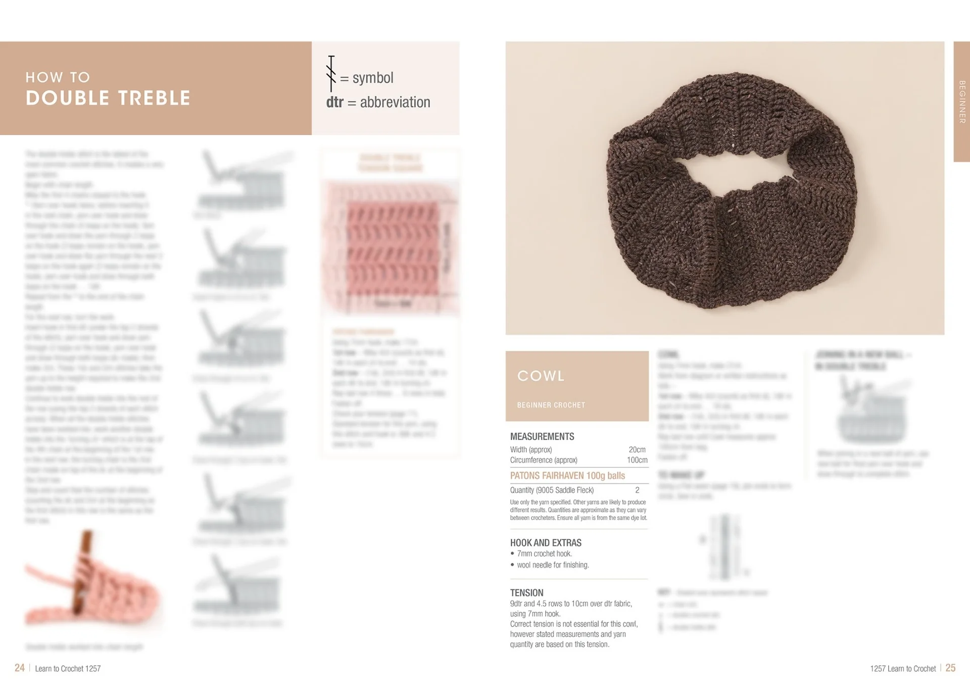Patons Learn To Crochet 1257 - Image 13