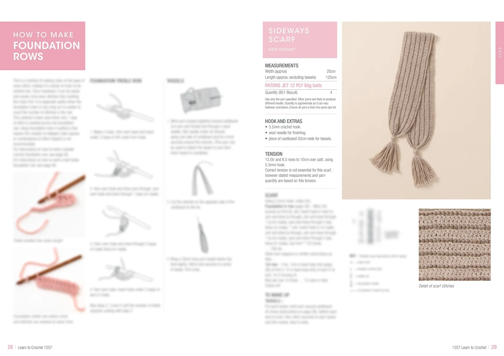 Patons Learn To Crochet 1257 - Image 15