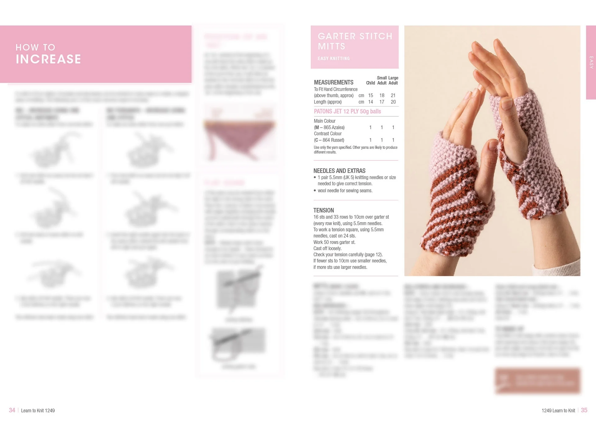 Patons Learn To Knit 1249 - Image 17