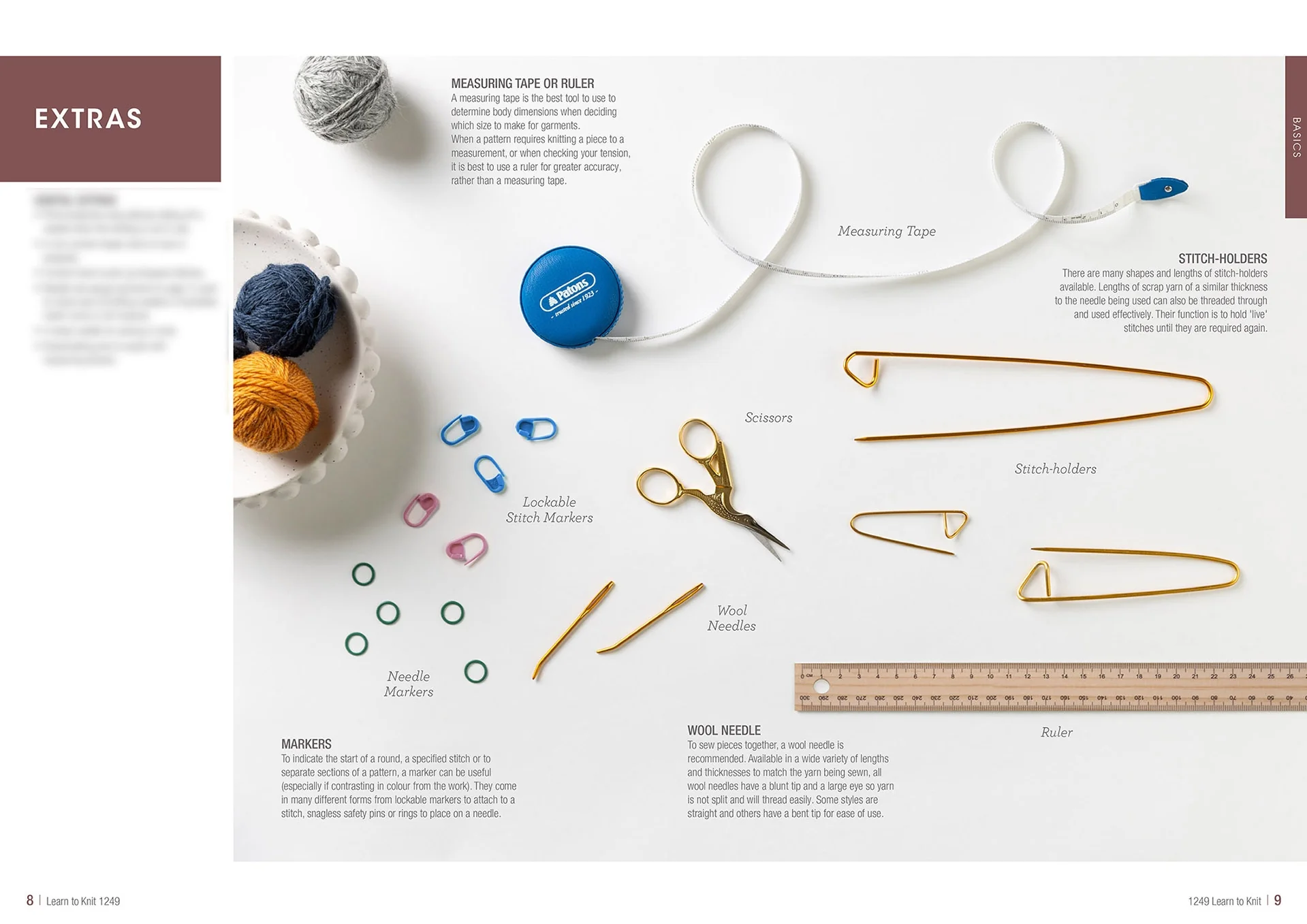 Patons Learn To Knit 1249 - Image 5