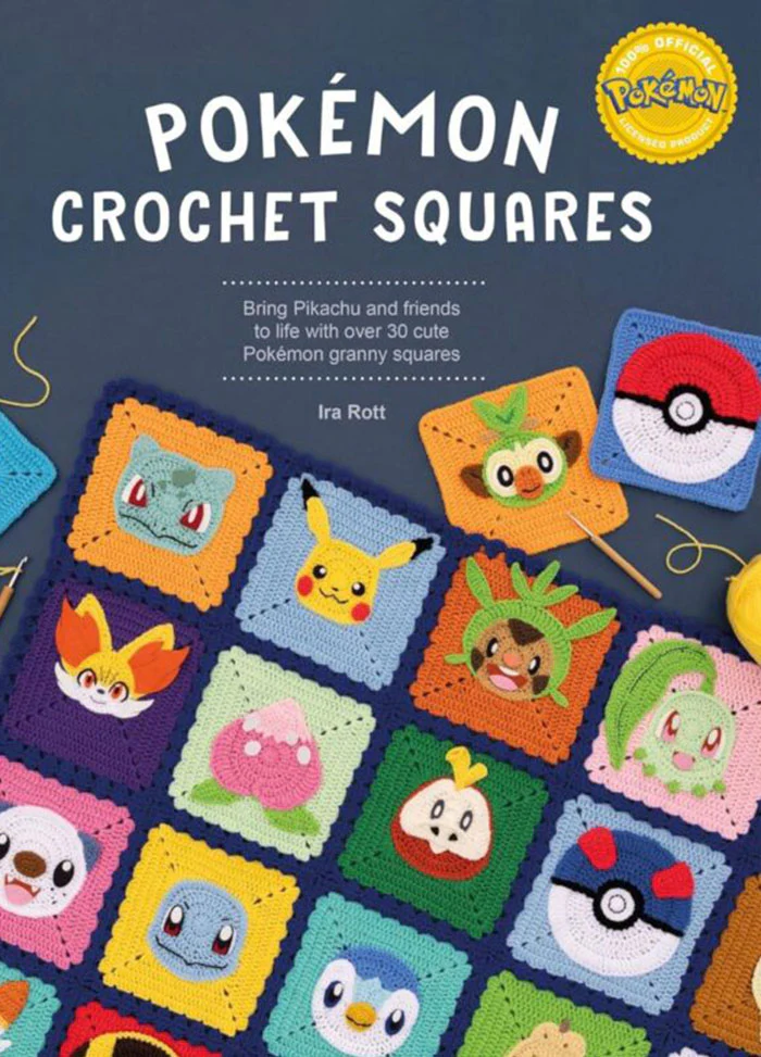 Pokemon Crochet Squares by Ira Rott