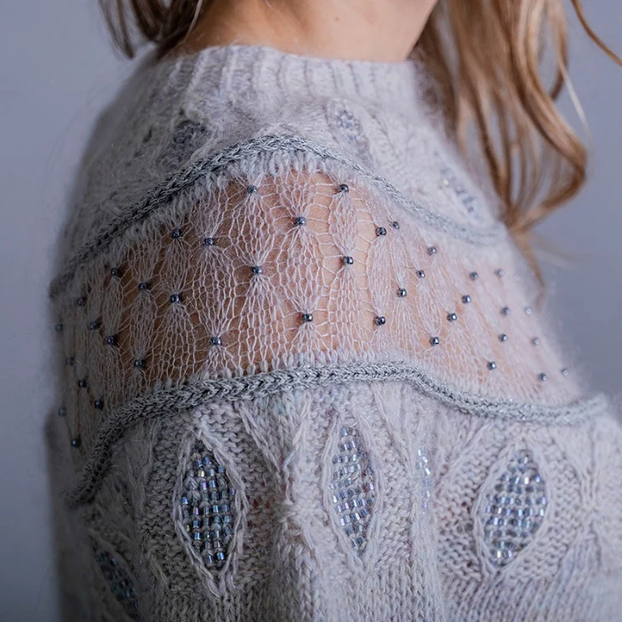 Pope Knits Dragon Scales Sweater Digital Pattern - Image 2