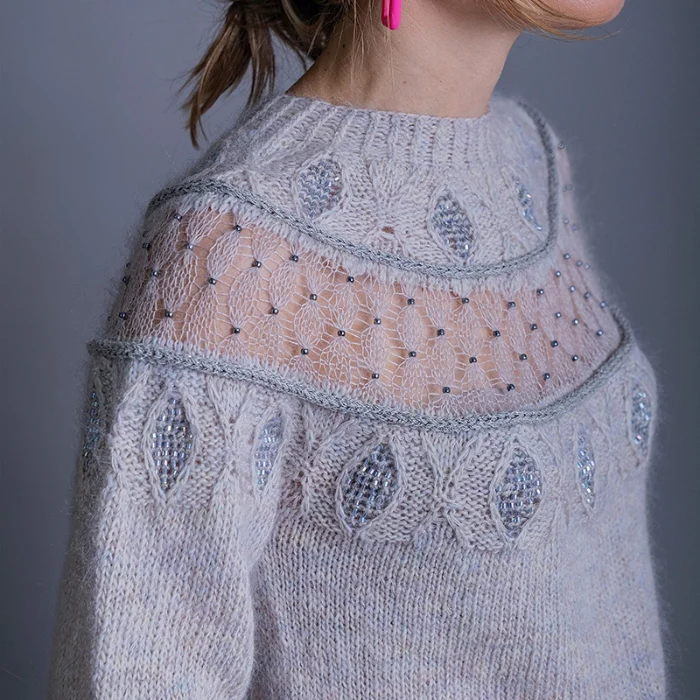 Pope Knits Dragon Scales Sweater Digital Pattern - Image 3