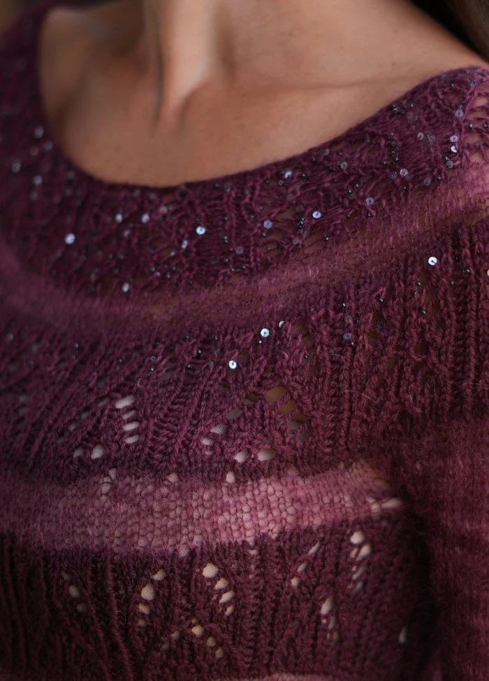 Pope Knits Moulin Rouge Sweater Digital Pattern - Image 3