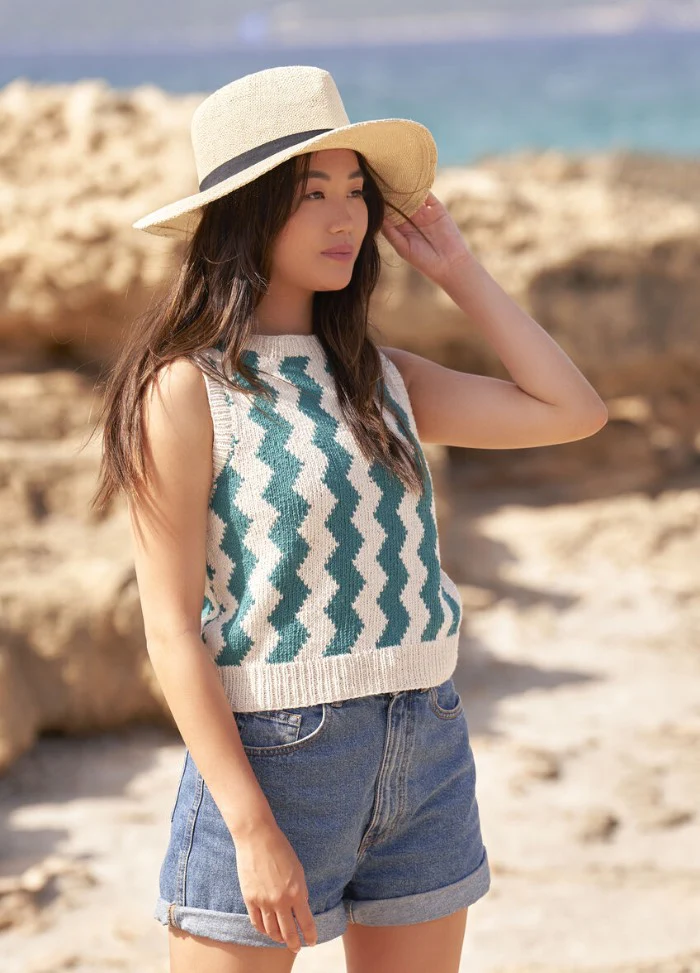 Rowan Blue Denim by Chloe Thurlow - Image 4