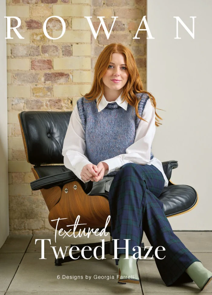 Rowan Textured Tweed Haze by Georgia Farrell