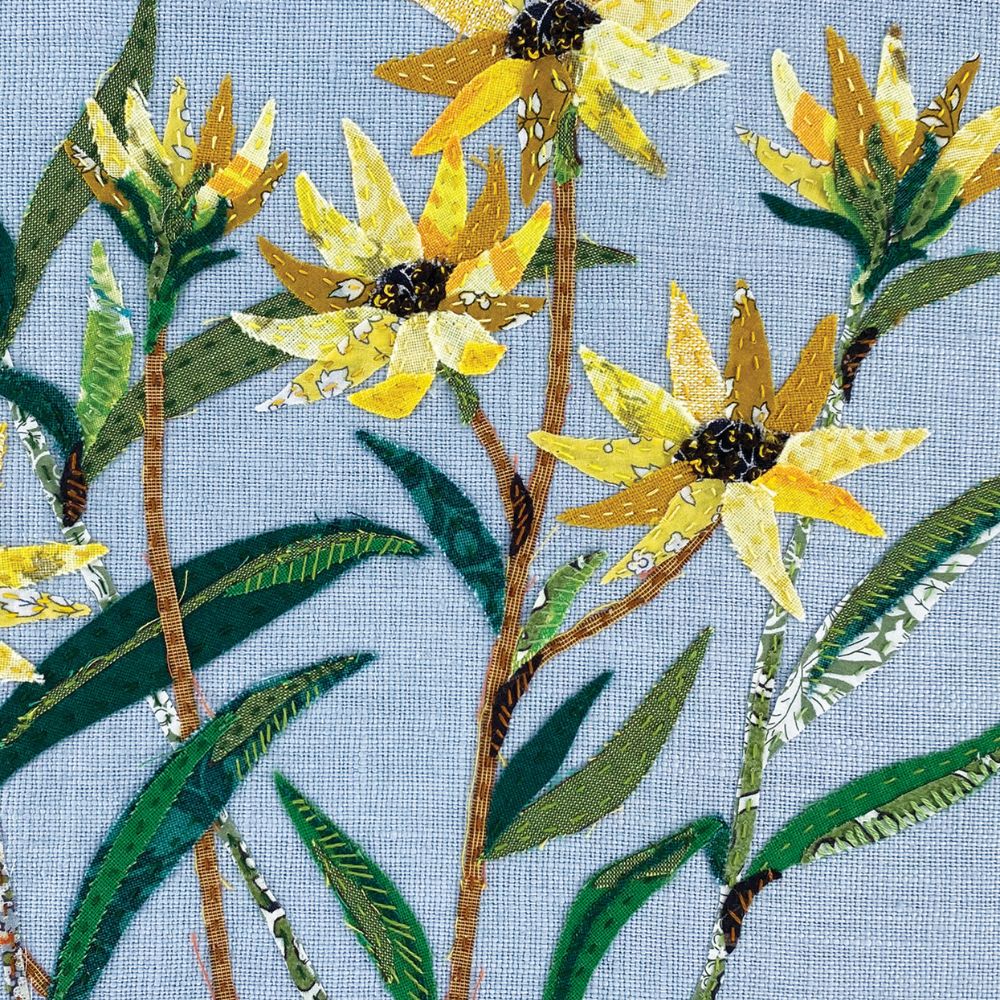 Wattle & Loop Swamp Daisy Slow Stitching Kit - Image 4